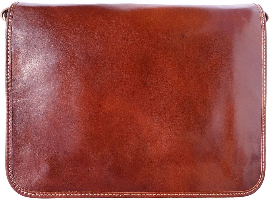 Δερμάτινη Τσάντα Ταχυδρόμου Firenze Leather 6548 Καφε