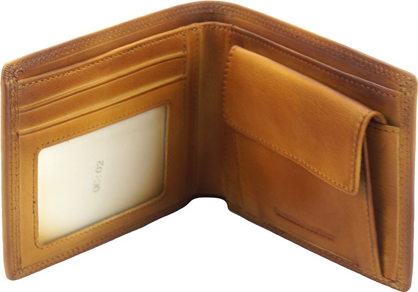 Δερμάτινο Πορτοφόλι Attilio Firenze Leather 53824 Μπεζ