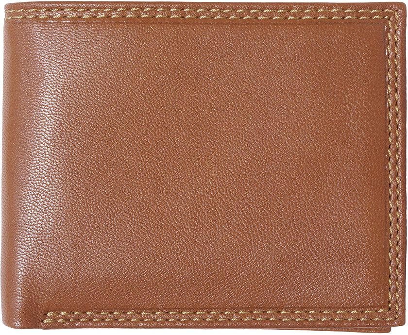 Δερματινο Ανδρικο Πορτοφολι Gino Firenze Leather PF025 Μπεζ