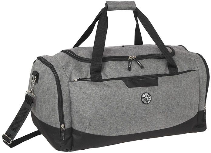 Σακ Βουαγιαζ 60cm με πλαινές θηκες Diplomat SAC60-60 Γκρι/Μαύρο