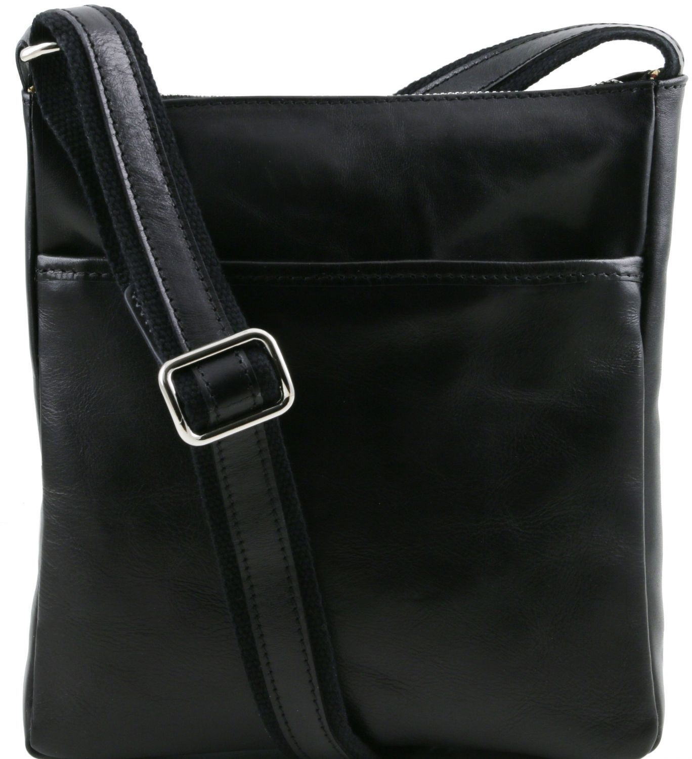 Ανδρικό Τσαντάκι Δερμάτινο Jason Μαύρο Tuscany Leather