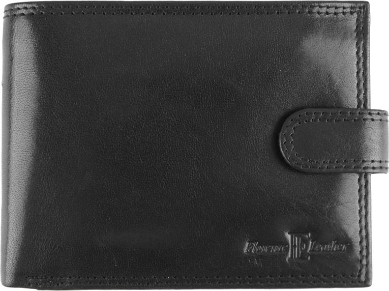 Ανδρικό Πορτοφόλι Δερμάτινο Martino V Firenze Leather PF819 Μαύρο