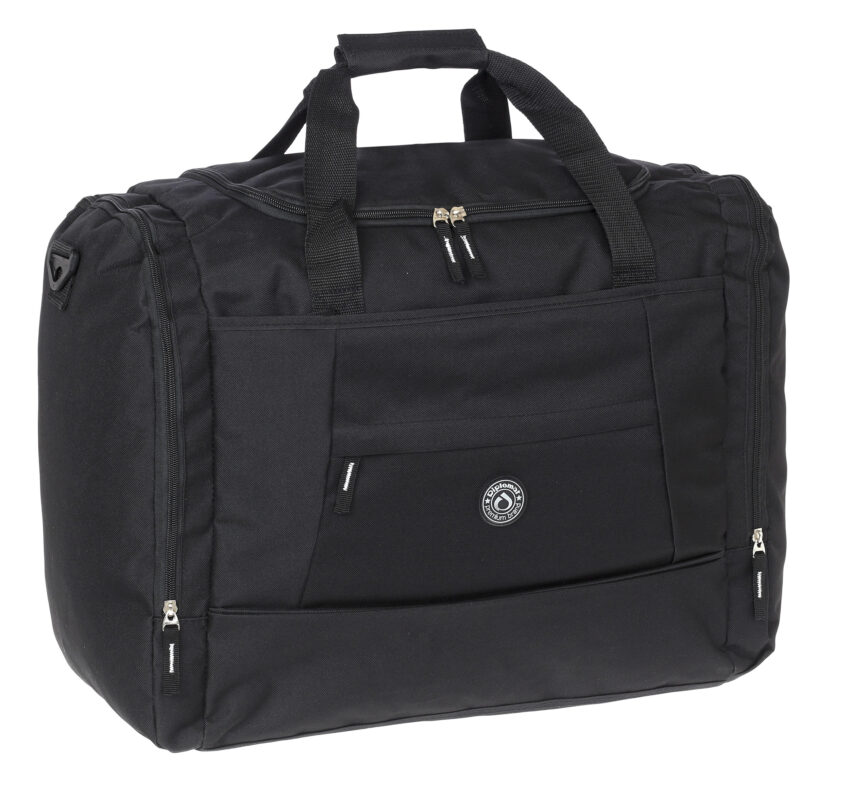 Diplomat Σακ Βουαγιαζ 50cm με πλαινές θηκες Diplomat SAC31-50 Μαύρο