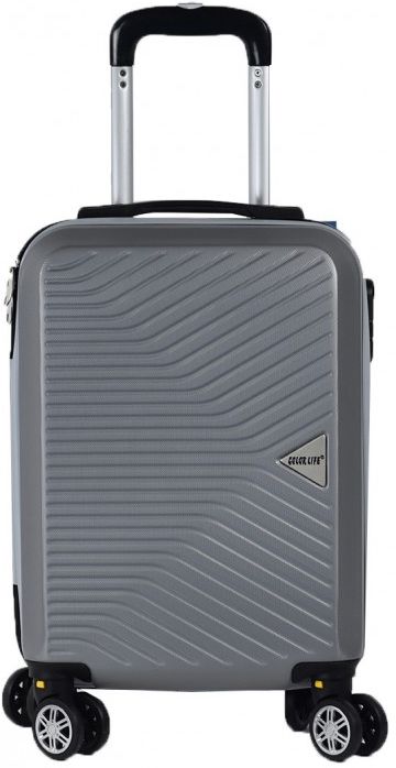 Πτυσσόμενη βαλίτσα καμπίνας – 4cm Colorlife 8053-20 55Χ36Χ23 Γκρι