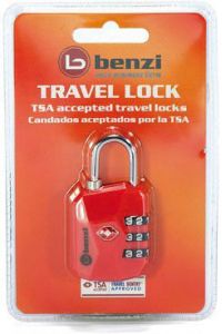 Λουκετο Tsa Με Συνδυασμο Benzi TSA004 Κοκκινο