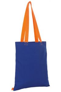 Τσαντα Αγορας 100% Canvas Sols Hamilton 01683-885 Μπλε/Πορτοκαλί