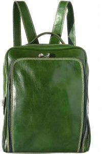 Δερμάτινη Τσάντα Πλάτης Gabriele Firenze Leather 6538 Σκουρο Πρασινο