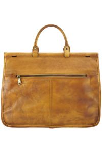 Δερματινος Χαρτοφυλακας Florine Firenze Leather 68155 Μπεζ