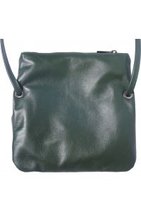 Δερματινο Τσαντακι Φακελος Anita Firenze Leather 3601 Σκουρο Πρασινο