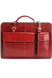 Χαρτοφυλακας Δερματινος Daniele Firenze Leather 7632 Κόκκινο
