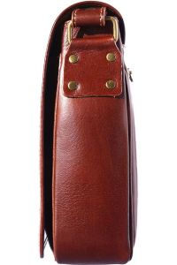 Δερμάτινη Τσάντα Ταχυδρόμου Firenze Leather 6548 Καφε