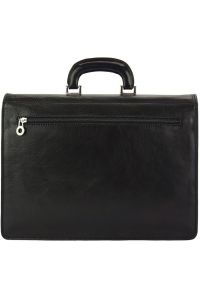 Δερματινος Χαρτοφυλακας Corrado Firenze Leather 7631 Μαύρο