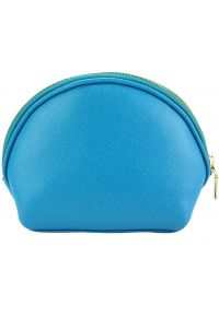 Δερματινο Πορτοφολι Κερματων Firenze Leather PM336 Τυρκουαζ