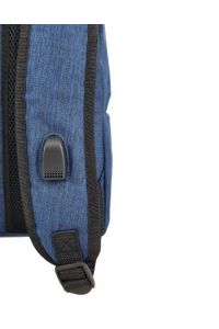 Σακίδιο Πλάτης με Εσωτερική Θύρα USB Diplomat BF25 Μπλε