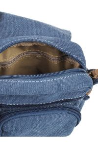 Τσαντάκι Ωμου 19cm με Αγκράφα Vintage Diplomat Tr21 Denim