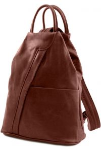 Γυναικείο Τσαντάκι Δερμάτινο Shanghai TL140963 Καφέ Tuscany Leather