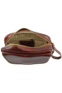 Ανδρικό Τσαντάκι Δερμάτινο Ivan TL140849 Καφέ Tuscany Leather