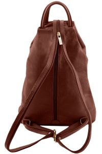 Γυναικείο Τσαντάκι Δερμάτινο Shanghai TL140963 Καφέ Tuscany Leather