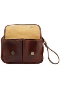 Ανδρικό Τσαντάκι Δερμάτινο Ivan TL140849 Καφέ Tuscany Leather