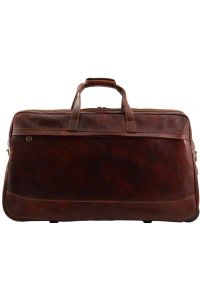 Δερμάτινος  Σάκος Ταξιδίου Trolley Bora Bora L Καφέ σκούρο Tuscany Leather