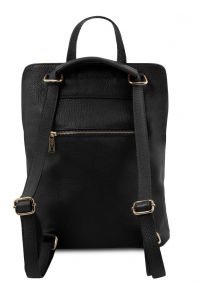 Γυναικεία Τσάντα Πλάτης - Ώμου Δερμάτινη TL141682 Μαύρο Tuscany Leather