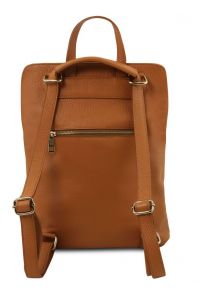 Γυναικεία Τσάντα Πλάτης - Ώμου Δερμάτινη TL141682 Κονιάκ Tuscany Leather