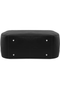 Γυναικεία Τσάντα Δερμάτινη Camelia Μαύρο Tuscany Leather