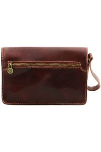 Ανδρικό Τσαντάκι Δερμάτινο Max TL8075 Μαύρο Tuscany Leather