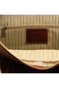 Δερμάτινος  Σάκος Ταξιδίου Trolley Bora Bora L Καφέ σκούρο Tuscany Leather