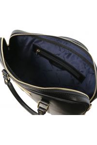 Τσάντα Laptop Δερμάτινη Prato TL141626 Μαύρο Tuscany Leather