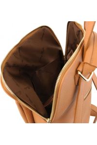 Γυναικεία Τσάντα Πλάτης - Ώμου Δερμάτινη TL141682 Κονιάκ Tuscany Leather