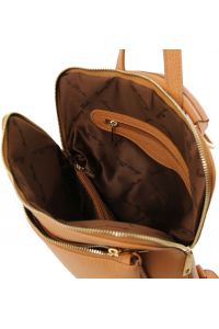 Γυναικεία Τσάντα Πλάτης - Ώμου Δερμάτινη TL141682 Κονιάκ Tuscany Leather