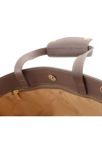 Γυναικεία Επαγγελματική Τσάντα Δερμάτινη Palermo TL141369 Κόκκινο Tuscany Leather