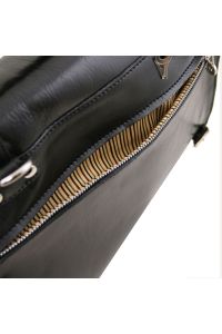 Ανδρική Επαγγελματική Τσάντα Δερμάτινη Viareggio Καφέ σκούρο Tuscany Leather