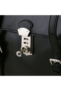 Ανδρική Επαγγελματική Τσάντα Δερμάτινη Viareggio Καφέ σκούρο Tuscany Leather