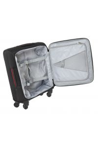 Βαλίτσα Καμπίνας με 4 Ρόδες Diplomat ZC6040 Μαυρο