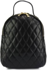 Γυναικείο Δερμάτινο Backpack Basilia Firenze Leather 6149 Μαύρο