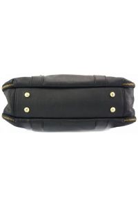 Δερμάτινη Τσάντα Ώμου Tote Iéna Firenze Leather 7555 Μαύρο