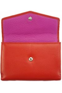 Δερμάτινο Πορτοφόλι Isotta Firenze Leather CO577 Κόκκινο
