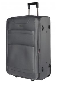 Βαλίτσα Μεγάλη 77cm με Επέκταση Diplomat ZC6019-77 Γκρι