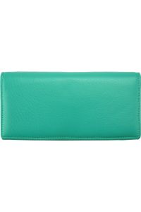 Γυναικείο Δερμάτινο Πορτοφόλι Dianora Firenze Leather CO523 Τυρκουάζ