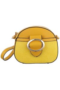 Γυναικεία Τσάντα Ώμου Cardinali 9832-151 Κίτρινο