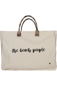 Τσάντα Θαλάσσης Beach People Thiros 50-8010 Beige