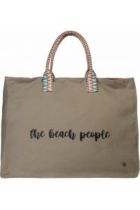 Τσάντα Θαλάσσης Beach People Thiros 50-8010 Khaki
