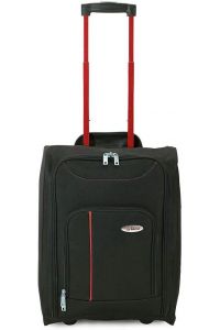 Βαλίτσα Καμπίνας BENZI Αναδιπλούμενη Μαύρη/Κόκκινη BZ4891