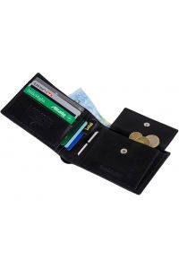 Πορτοφόλι Ανδρικό Δερμάτινο Lois 202601-01 Μαύρο