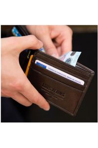 Πορτοφόλι Ανδρικό Δερμάτινο Lois 202601-02 Καφέ