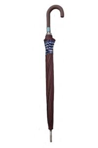 Ομπρέλα Αυτόματη Μπαστούνι BENZI Καφέ PA107