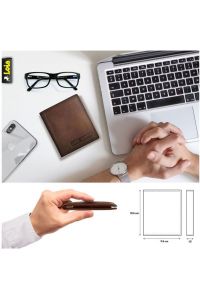 Πορτοφόλι Ανδρικό Δερμάτινο Lois 201406-01 Καφέ Σκούρο