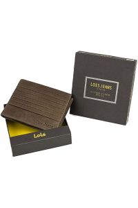 Πορτοφόλι Ανδρικό Δερμάτινο Lois 202207-02 Καφέ